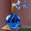 Blue Glass Plant Vase paint by numbers