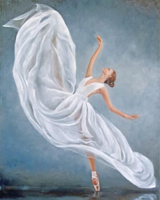 Swan Lake Ballerina Paint by numbers