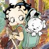 Betty Boop Hiking Painting By Numbers