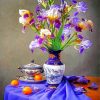 Irises Bouquet Paint by numbers