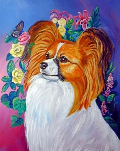 papillon-dog-paint-by-number