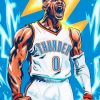 Russell Westbrook Paint by numbers