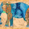 Elephant Art Paint by numbers