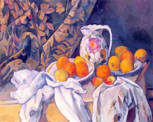 Paul Cezanne Still Life Paint by numbers