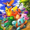 Pokemon Characters Paint by numbers