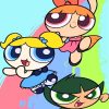 Powerpuff Girls Paint by numbers