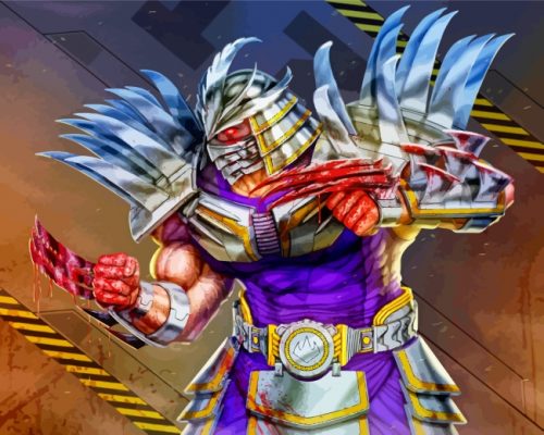 Super Shredder Paint by numbers