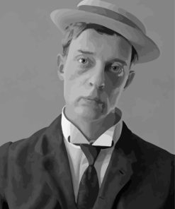 Buster Keaton In Hat Paint by numbers