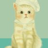 Chef Kitty Paint by numbers