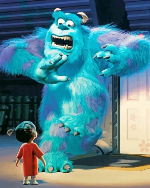 James-PSullivan-monster-inc-paint-by-number