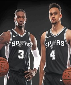 San-Antonio-Spurs-players-paint-by-numbers