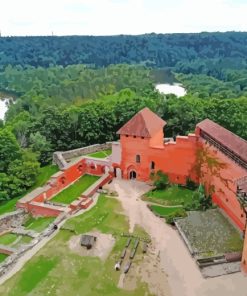 Sigulda-latvia-paint-by-numbers