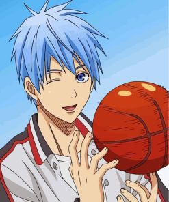 Tetsuya Kuroko Kuroko No Basuke Paint by numbers