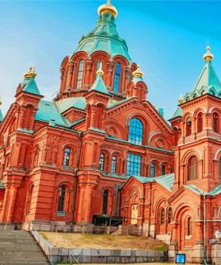 Uspenski-Cathedral-helsinki-paint-by-numbers