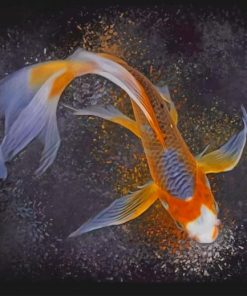 Goldfish Underwater