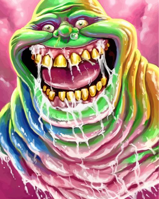 slimer-ghost-paint-by-numbers