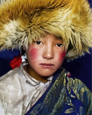 tibet-girl-paint-by-numbers