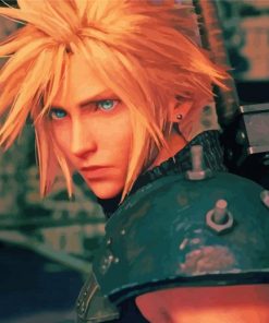 Final Fantasy VII Game Character Paint By Numbers