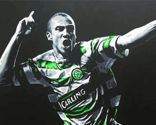 Illustration Henrik Larsson Paint By Numbers