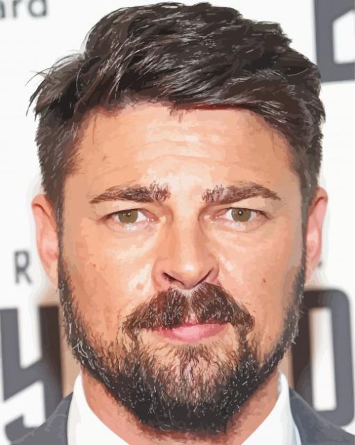 Karl Urban Actor Paint By Numbers