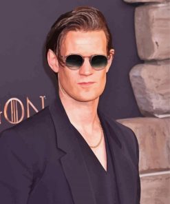 Matt Smith With Sunglasses Paint By Numbers