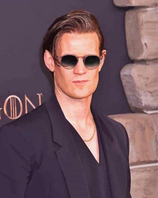 Matt Smith With Sunglasses Paint By Numbers