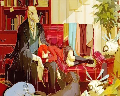 The Ancient Magus Bride Paint By Numbers