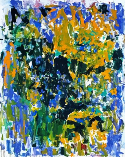 Tournesols By Joan Mitchell Paint By Numbers