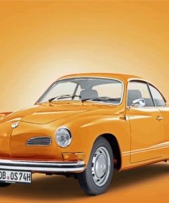 Karmann Ghia Car Paint By Numbers