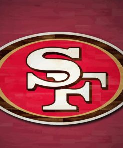 San Francisco 49ers Football Team Logo Paint By Numbers