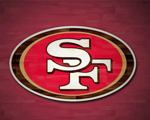 San Francisco 49ers Football Team Logo Paint By Numbers