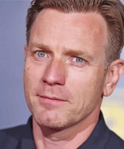 The Scottish Actor Ewan Mcgregor Paint By Numbers