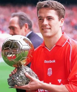 Young Michael Owen Paint By Numbers