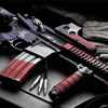 AR 15 Style Rifle Gun Paint By Numbers