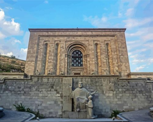 Armenia Yerevan Matenadaran Paint By Numbers