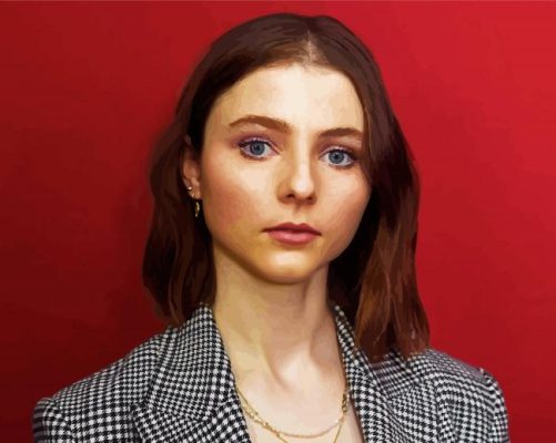 Beautiful Actress Thomasin McKenzie Paint By Numbers