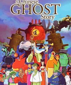 Ghost Story Anime Poster Paint By Numbers