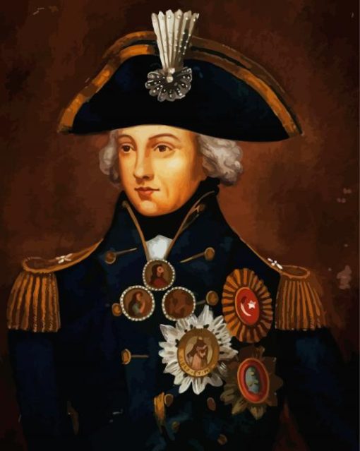 Horatio Nelson Paint By Numbers