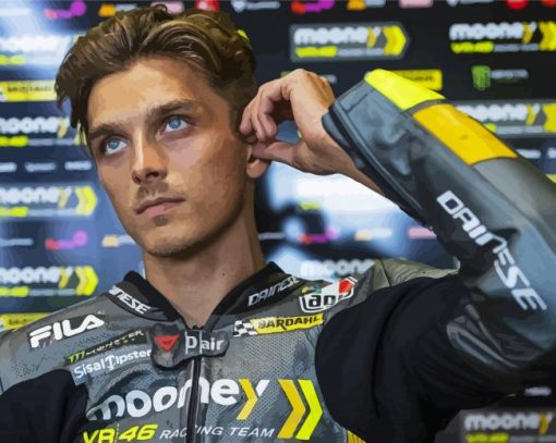 Luca Marini Paint By Numbers