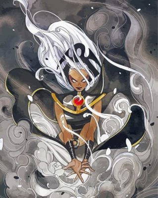 Marvel Comics Storm Paint By Numbers