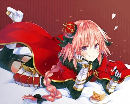 Astolfo Eating Cake Paint By Numbers