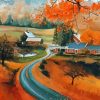 Autumn New England Art Paint By Numbers