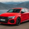 Red Audi RS3 Paint By Numbers