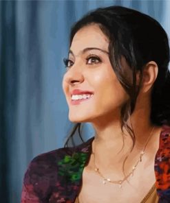 The Actress Kajol Paint By Numbers