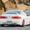 White Honda Integra Paint By Numbers