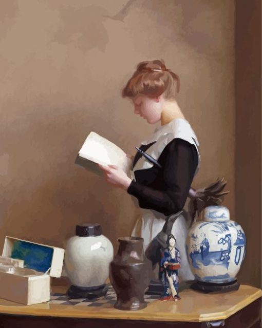 William Mcgregor Paxton The House Maid Paint By Numbers