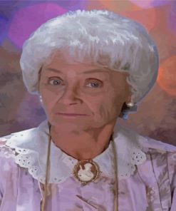 Estelle Getty Paint By Numbers