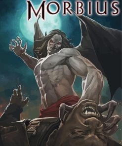 Marvel Morbius Vampire Paint By Numbers