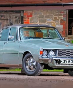 Retro Rover P6 Car Paint By Numbers