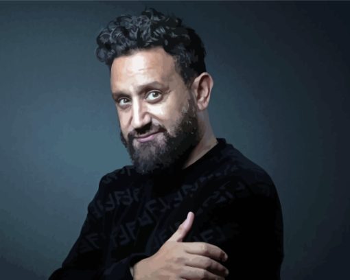 Television Presenter Cyril Hanouna Paint By Numbers